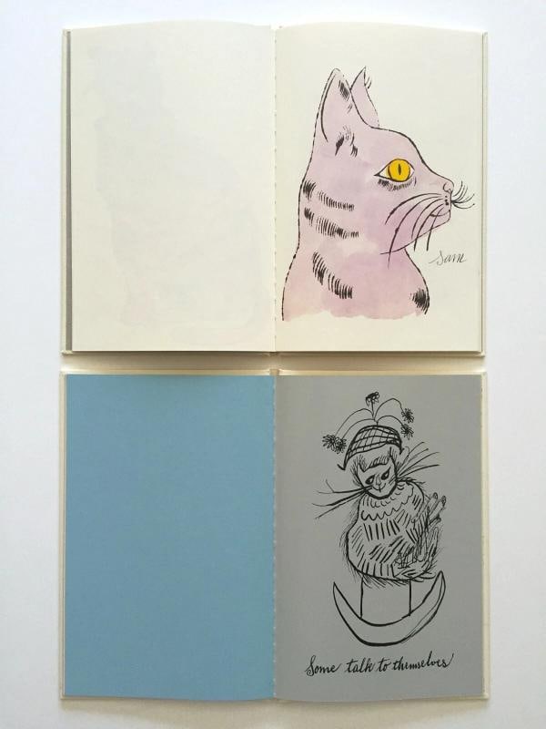ANDY WARHOL RARE 1987 1ST ED "25 CATS NAME SAM" COLLECTOR'S SLIPCASE 2 BOOK SET - 11