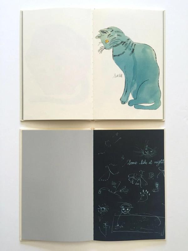 ANDY WARHOL RARE 1987 1ST ED "25 CATS NAME SAM" COLLECTOR'S SLIPCASE 2 BOOK SET - 8