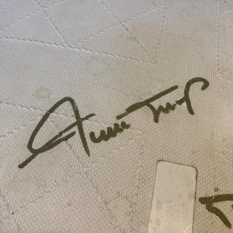 Willie Mays & Duke Snider Signed Vintage Baseball Base With JSA COA - 3