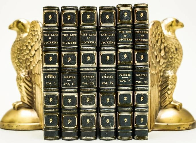 John Forster / The Life of Charles Dickens 1872: Author: John Forster,Country of Origin: United States of America,Publisher: Bernhard Tauchnitz,Year Printed: 1872,Binding: Hardcover,Subject: Illustrated The Life of Charles Dickens Author: John