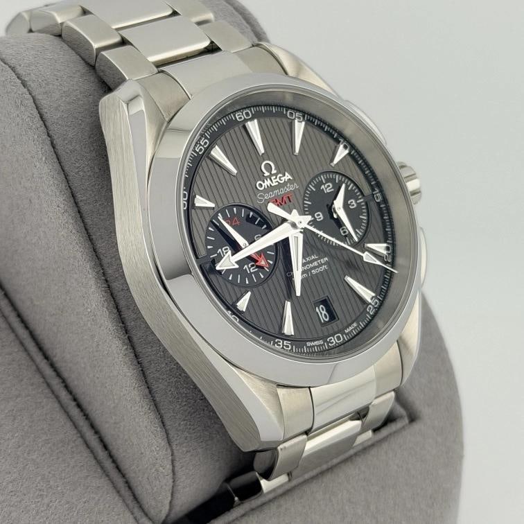 Omega Seamaster Aqua Terra GMT Chronograph 231.10.43.52.06.001 43mm Steel - 4