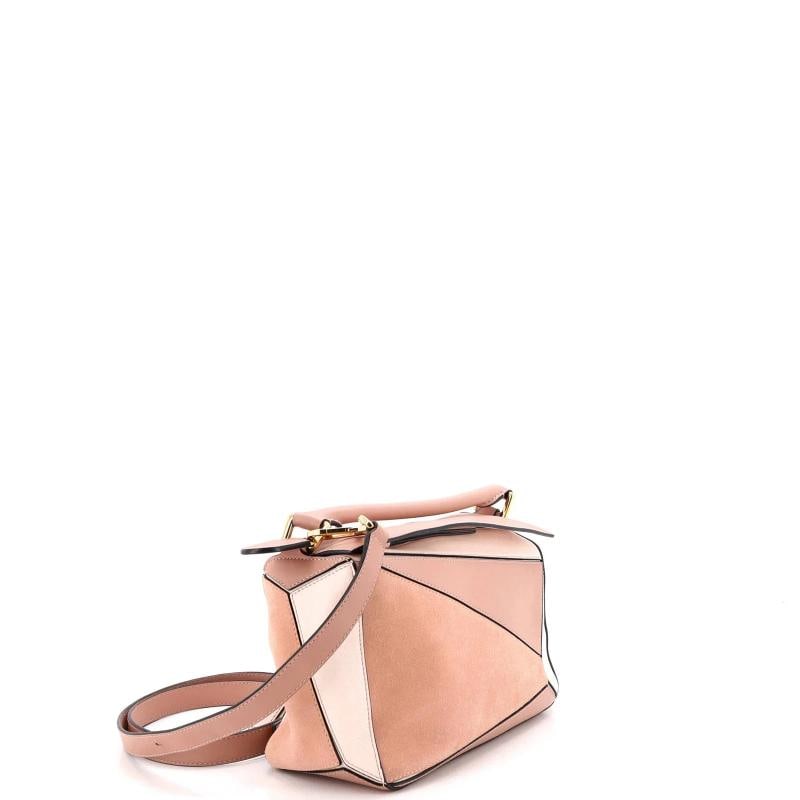 Loewe Puzzle Bag Leather and Suede Small - 2