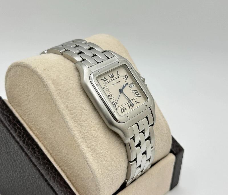Cartier Panthere Jumbo W25032P5 Ref 1300 29mm Stainless Steel - 2