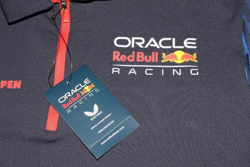 MAX VERSTAPPEN SIGNED RED BULL RACING F1 FORMULA F1 TEAM POLO SHIRT BECKETT COA - 9