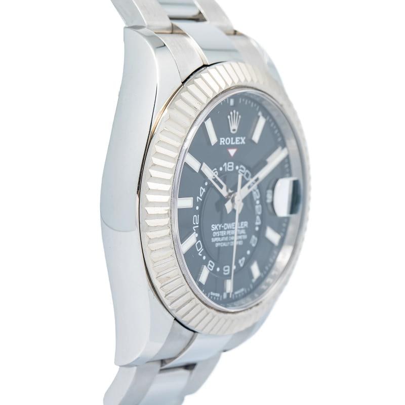 Rolex Sky-Dweller 326934 MINT 2018 Card SS Black Dial Automatic Men's Watch 42mm - 4