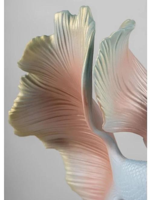 NEW LLADRO BETTA FISH (RIGHT) SCULPTURE #9700 BRAND NIB LARGE COLORFUL - 8
