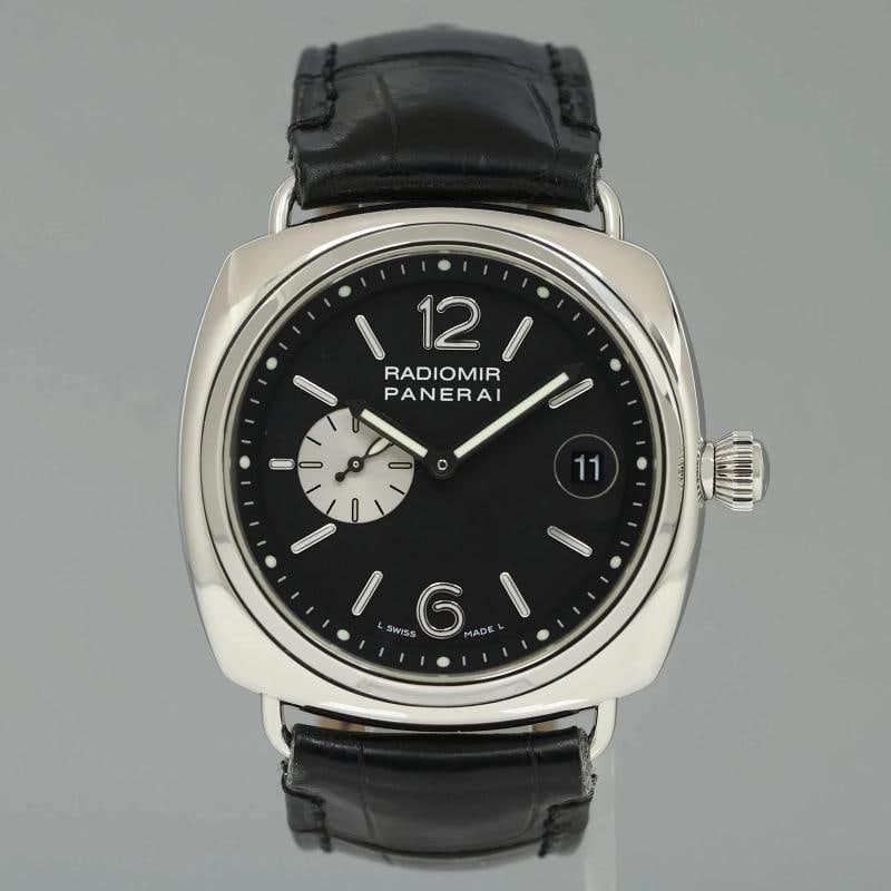 MINT Panerai Radiomir Stainless Steel Black 42mm Leather PAM00141 Watch: Condition: Pre-owned - Excellent,Brand: Panerai,Department: Unisex Adults,Type: Wristwatch,Model: Radiomir,Reference Number: PAM00141,With Original Box/Packaging: No,With Papers: No,Customized: