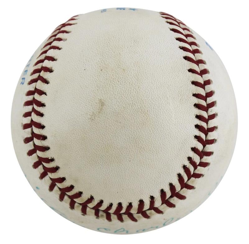 Yankees Mickey Charles Mantle Authentic Signed Oal Baseball PSA & BAS LOAs - 5