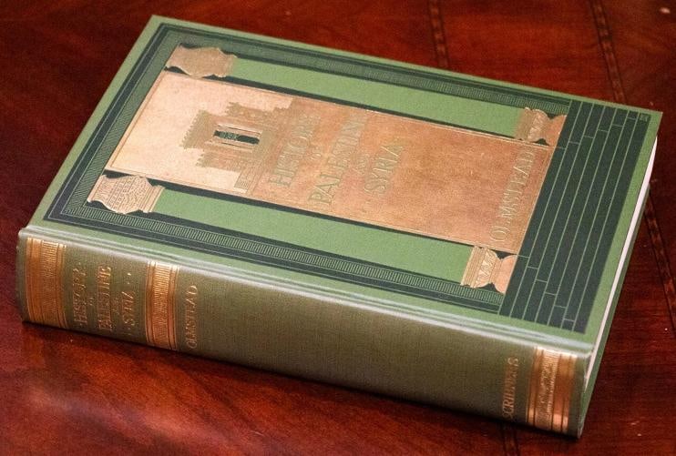 1931 History of Palestine and Syria to the Macedonian Conquest 1st edition Fine - 3