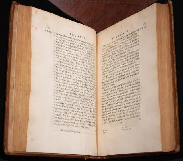 John Jortin / The Life of Erasmus 1st Edition 1758 - 11