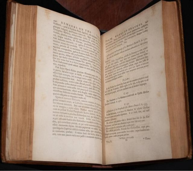John Jortin / The Life of Erasmus 1st Edition 1758 - 15