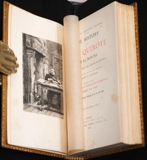 Miguel De Cervantes Saavedra / The History of Don Quixote of La Mancha 1880 - 8