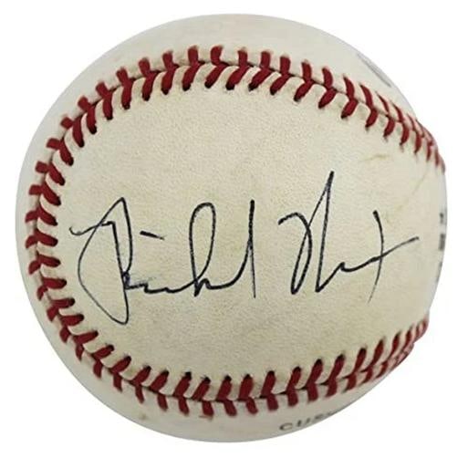 Richard Nixon Authentic Signed Charles Feeney Onl Baseball JSA #XX11844 - 8