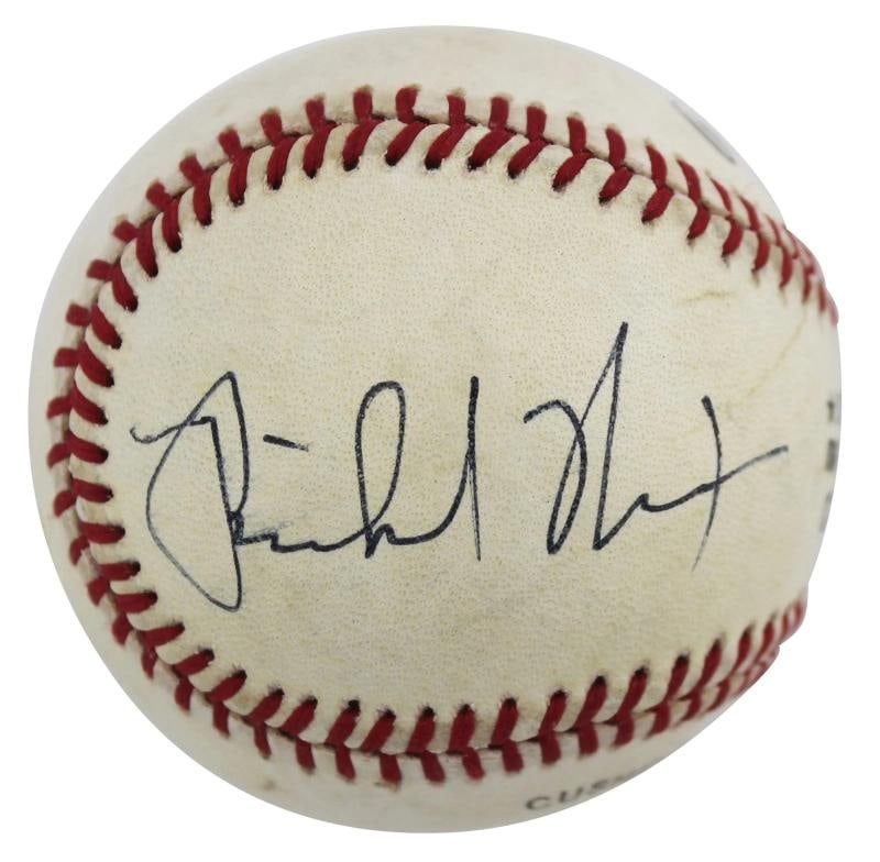 Richard Nixon Authentic Signed Charles Feeney Onl Baseball JSA #XX11844 - 9