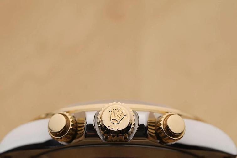 2003 PAPER ROLEX DAYTONA COSMOGRAPH 116523 GRAY 18K GOLD STEEL 40MM WATCH - 11