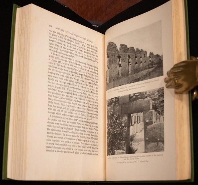 Philip Ainsworth Means / Ancient Civilizations of the Andes 1st Edition 1931 - 10