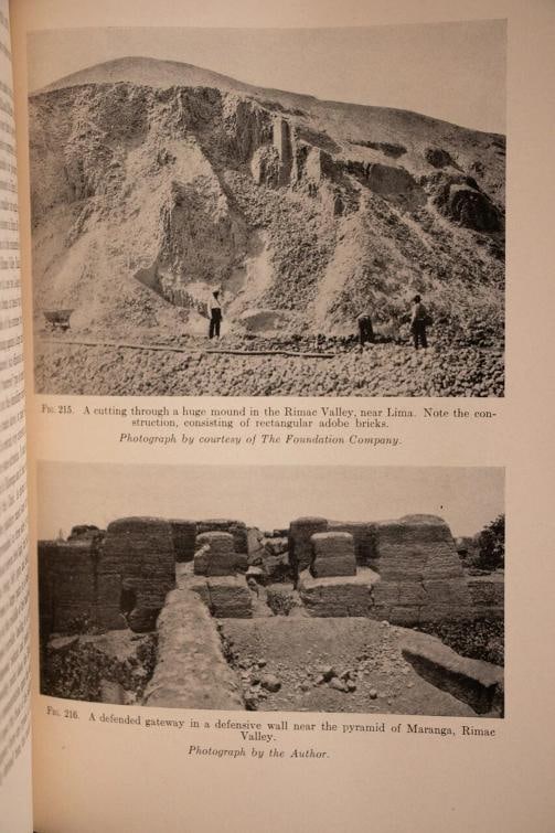 Philip Ainsworth Means / Ancient Civilizations of the Andes 1st Edition 1931 - 11