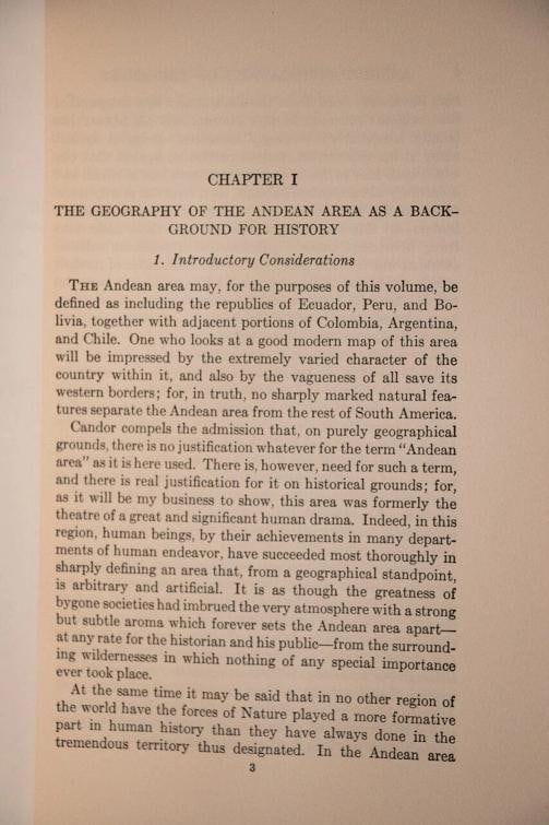 Philip Ainsworth Means / Ancient Civilizations of the Andes 1st Edition 1931 - 6