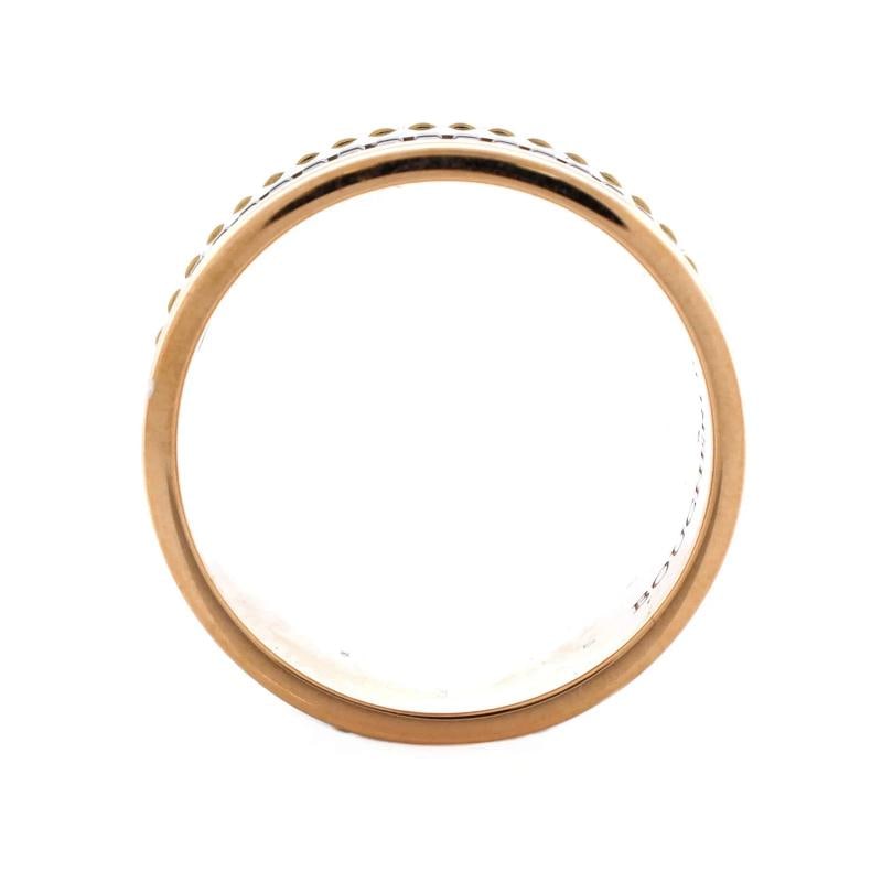 Boucheron Quatre Classique Ring 18K Tricolor Gold and PVD Large - 3