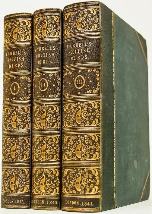 William Yarrell / A History of British Birds 1st Edition 1843 - 4