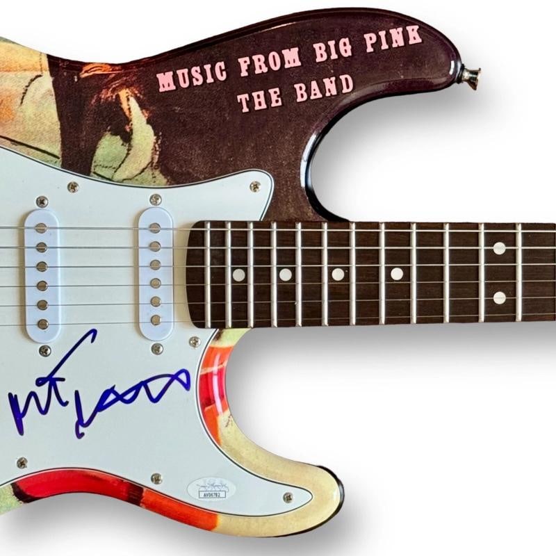 Robbie Robertson Signed Guitar Custom JSA COA The Band Music From Big Pink - 2