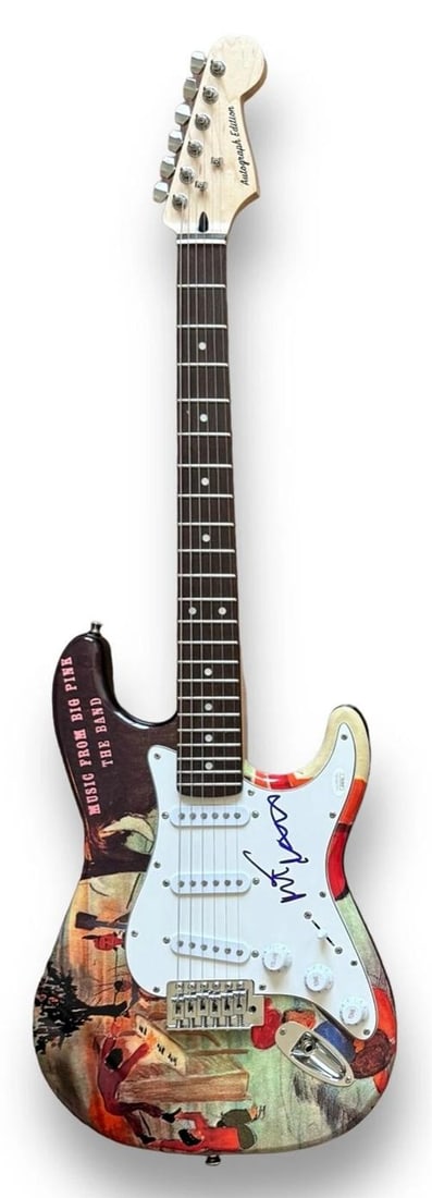 Robbie Robertson Signed Guitar Custom JSA COA The Band Music From Big Pink - 3