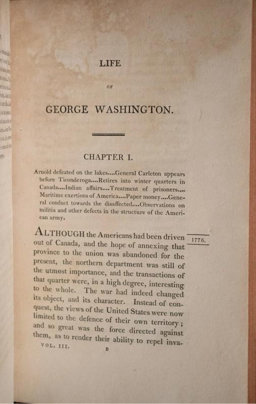 John Marshall / THE LIFE OF GEORGE WASHINGTON 1st Edition 1804 - 14