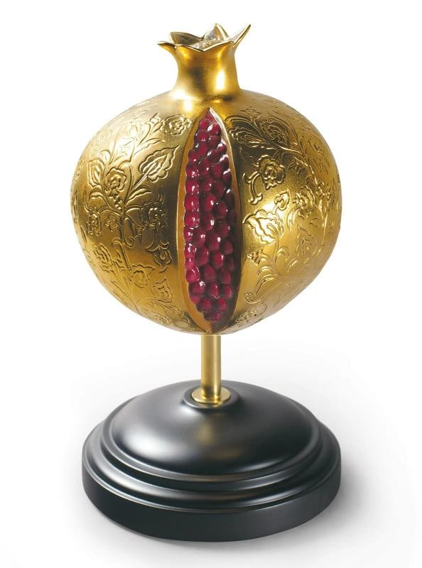NEW LLADRO POMEGRANATE FIGURINE #9167 BRAND NIB SAVE$$ RETIRED GOLD LARGE: Condition: New: A brand-new, unused, unopened, undamaged item in its original packaging (where packaging is ... Read moreabout the conditionNew: A brand-new, unused, unopened, undamaged item in its