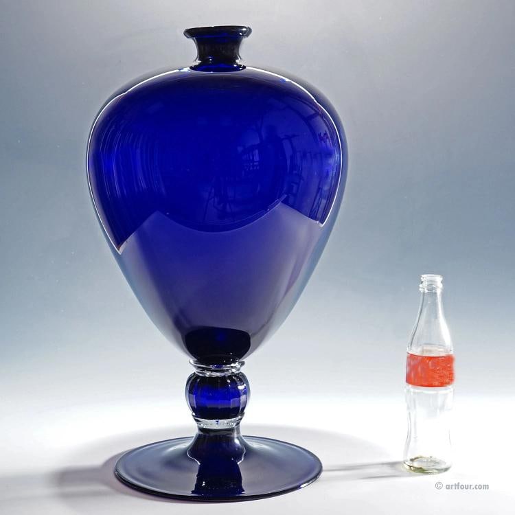 Monumental Veronese Vase by Vittorio Zecchin for Venini, Murano - 10
