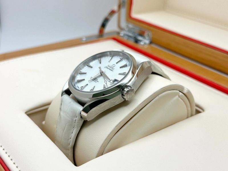 Omega Seamaster Aqua Terra 231.13.39.21.55.001 Steel MOP Diamond Dial Box Paper - 3