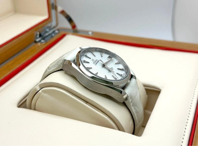 Omega Seamaster Aqua Terra 231.13.39.21.55.001 Steel MOP Diamond Dial Box Paper - 4