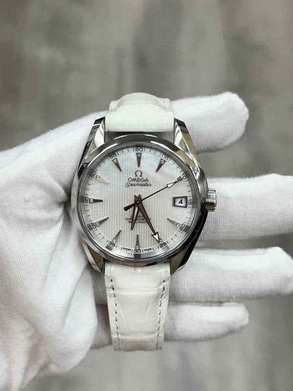 Omega Seamaster Aqua Terra 231.13.39.21.55.001 Steel MOP Diamond Dial Box Paper - 5