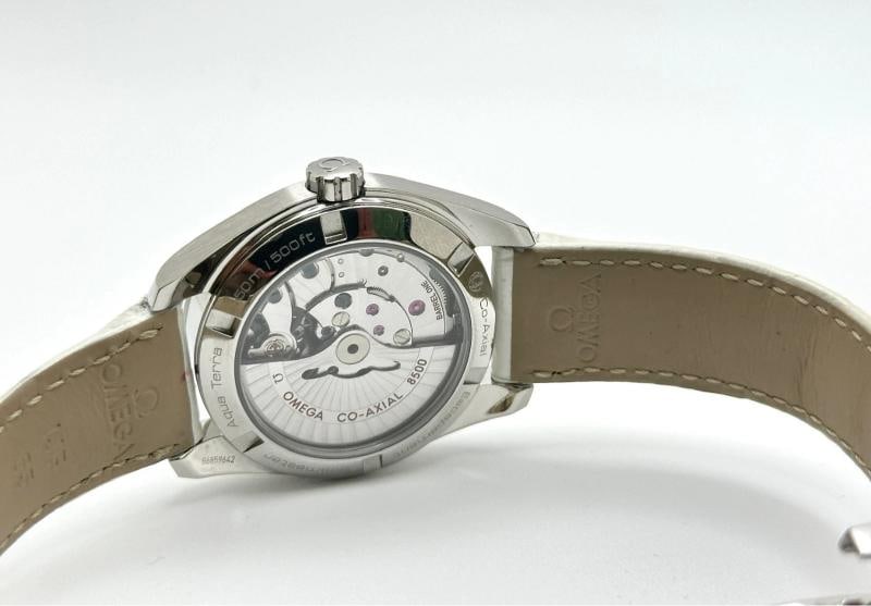Omega Seamaster Aqua Terra 231.13.39.21.55.001 Steel MOP Diamond Dial Box Paper - 8
