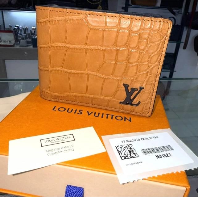 Louis Vuitton Multiple Wallet Genuine Niloticus Alligator Leather - 9