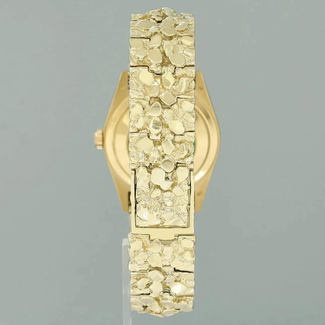 Rolex 18238 President Day-Date Champagne Nugget Double Quickset Yellow Gold - 6