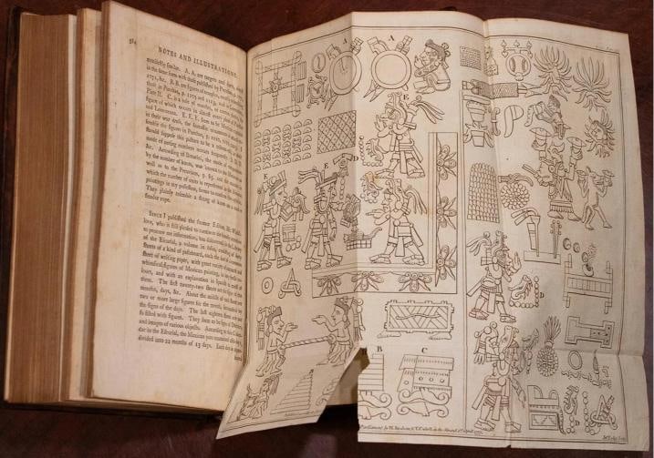 1783 The History of America William Robertson Fine Leather Bindings Folding Maps - 11