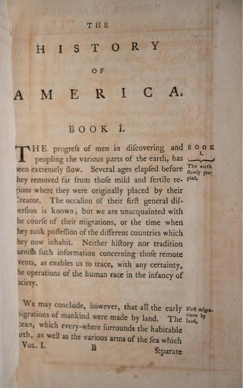 1783 The History of America William Robertson Fine Leather Bindings Folding Maps - 17
