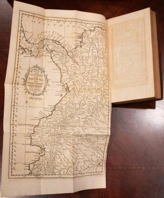 1783 The History of America William Robertson Fine Leather Bindings Folding Maps - 5