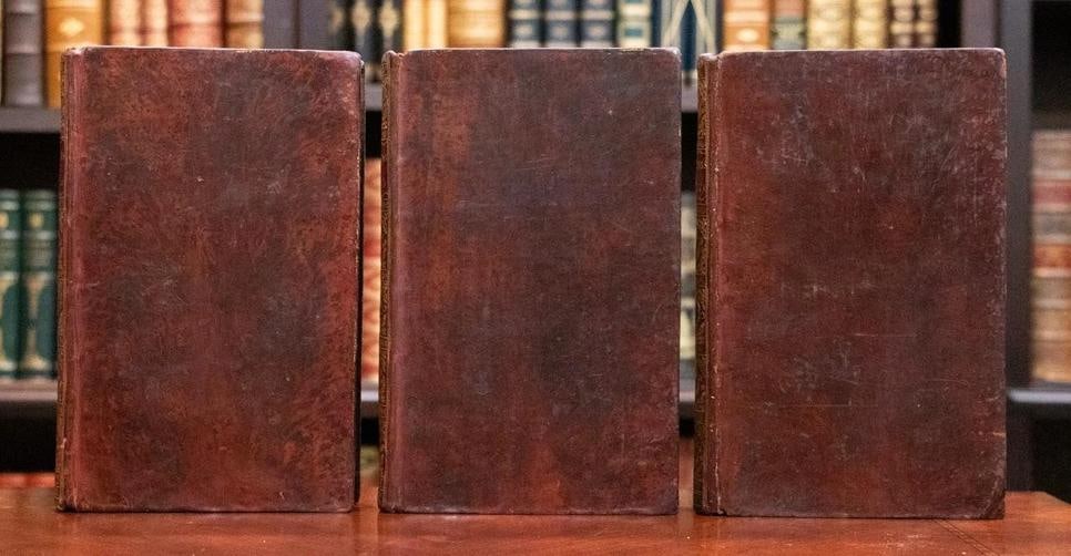 1783 The History of America William Robertson Fine Leather Bindings Folding Maps - 7