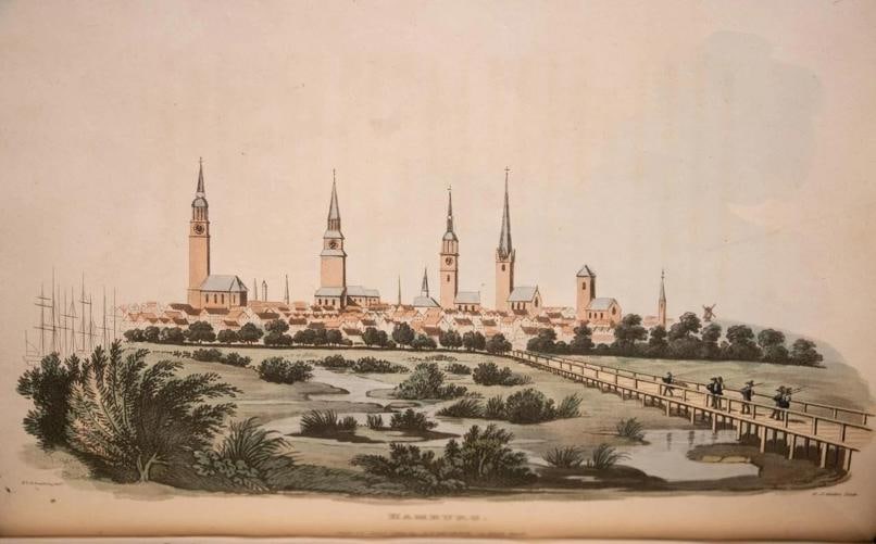 Robert Johnston / 1815 Travels Through the Russian Empire & Poland Color 1st ed - 13