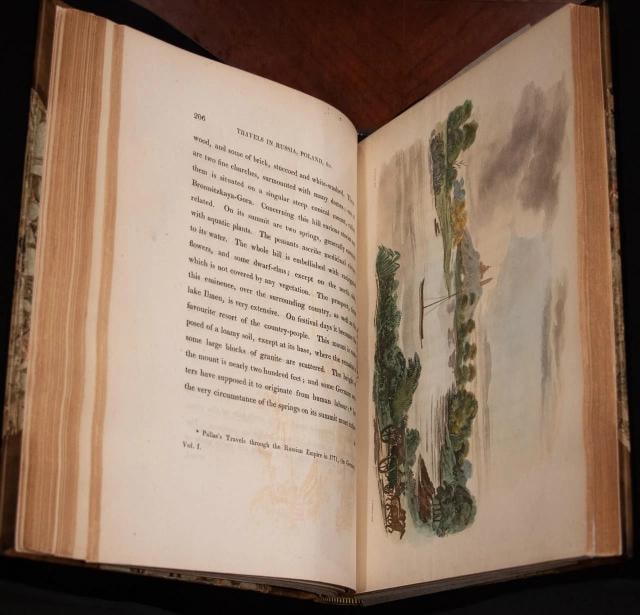 Robert Johnston / 1815 Travels Through the Russian Empire & Poland Color 1st ed - 15