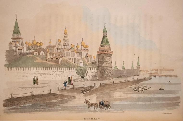 Robert Johnston / 1815 Travels Through the Russian Empire & Poland Color 1st ed - 17