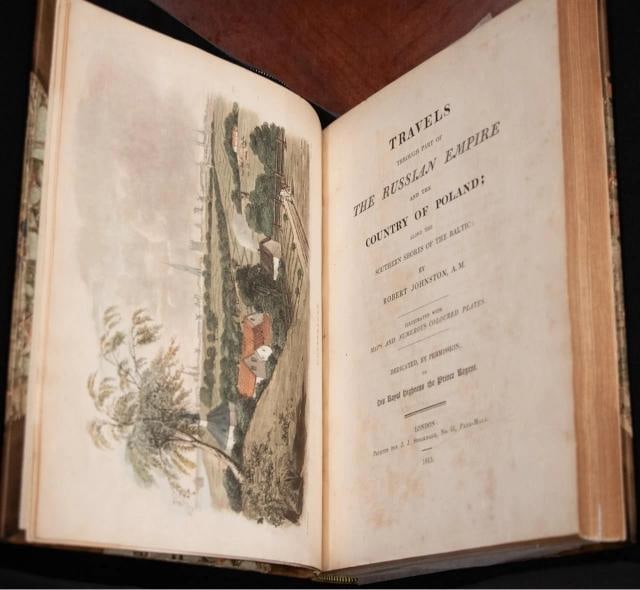 Robert Johnston / 1815 Travels Through the Russian Empire & Poland Color 1st ed - 3
