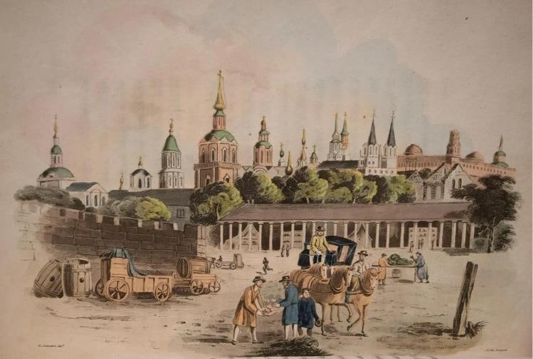 Robert Johnston / 1815 Travels Through the Russian Empire & Poland Color 1st ed - 9