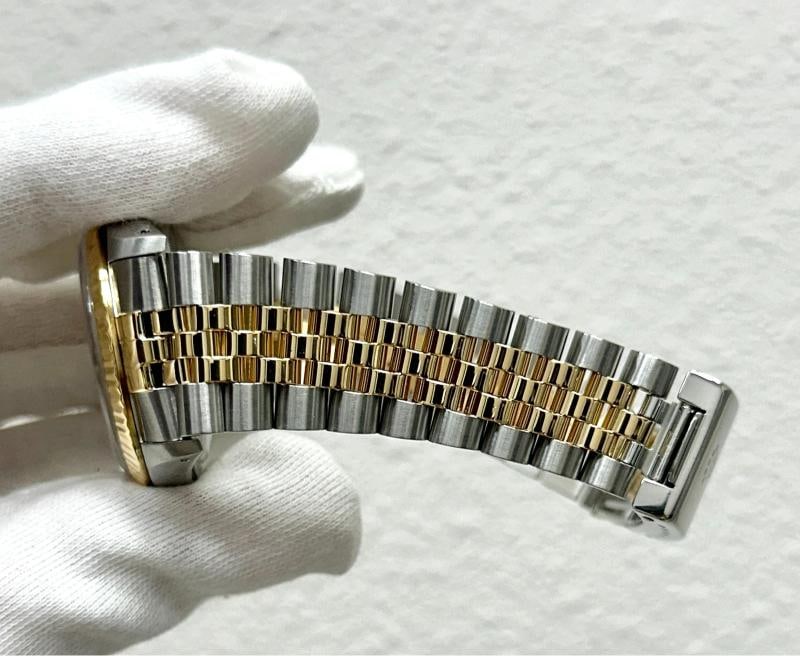 Rolex Datejust 16233 36mm Champagne Dial 18k Yellow Gold Stainless Steel - 5
