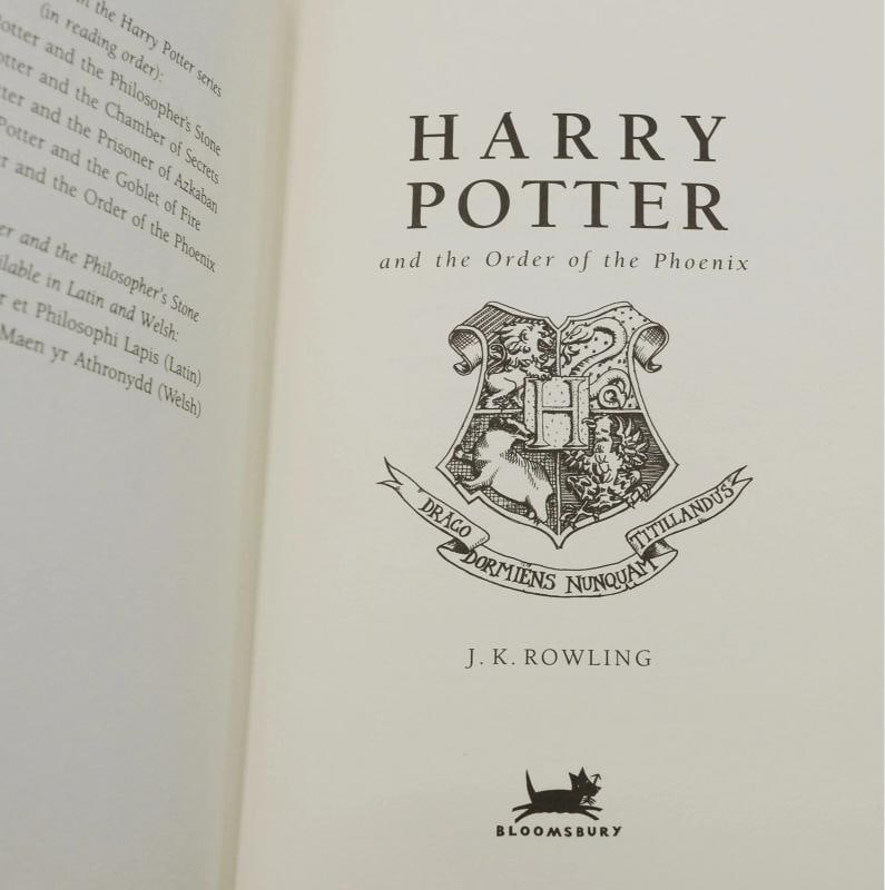 Harry Potter by J.K. ROWLING ~ Complete First Deluxe Edition Set ~ 1st - 12