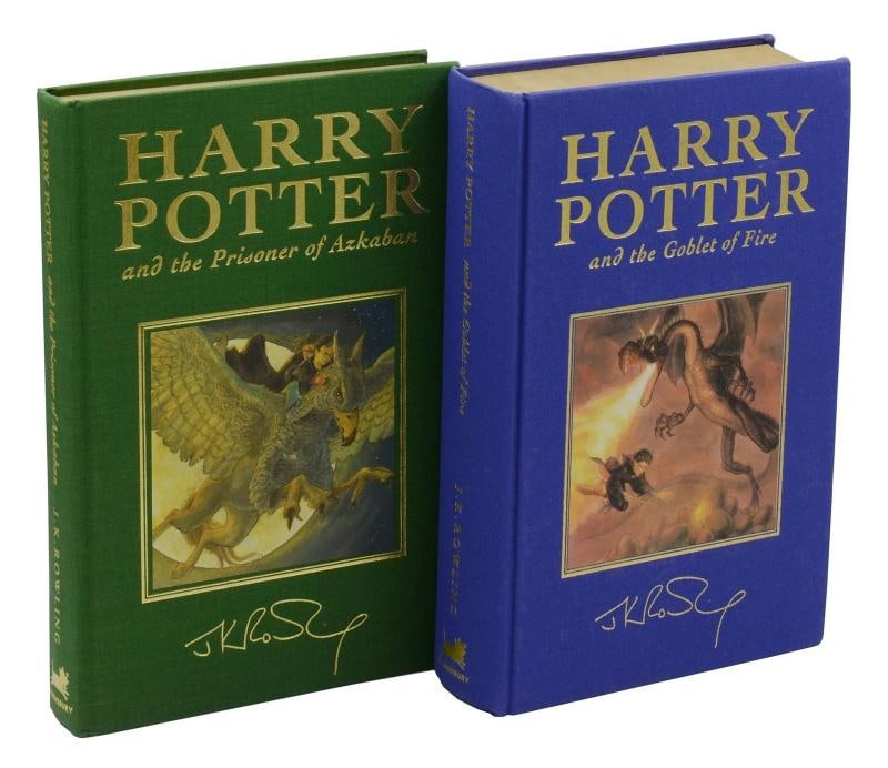 Harry Potter by J.K. ROWLING ~ Complete First Deluxe Edition Set ~ 1st - 3
