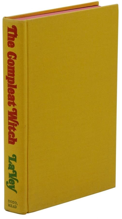 Compleat Witch ~ ANTON SZANDOR LAVEY ~ Signed First Edition 1st 1971 Review Copy - 3