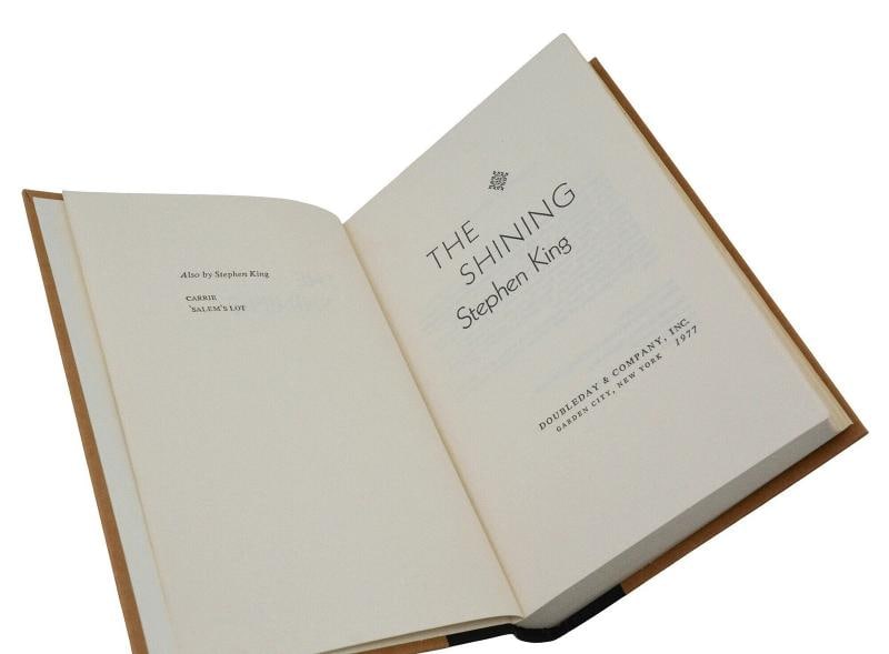 The Shining ~ by STEPHEN KING ~ First Edition ~ 1st Printing 1977 - 8