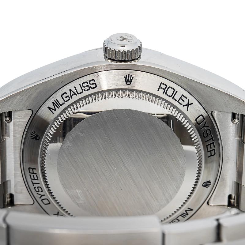 Rolex Milgauss 116400GV 2019 Card Green Crystal Auto Blue Dial Men's Watch 40MM - 6